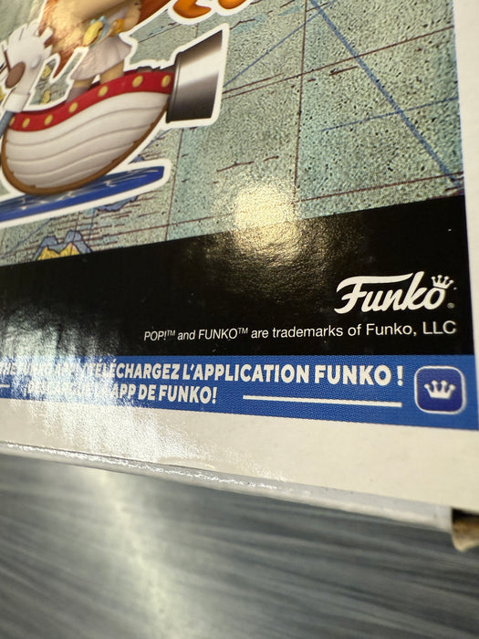 Funko POP Rides! One Piece: Nami with White Hobby Horse (2025 WonderCon)(Damaged Box) #128