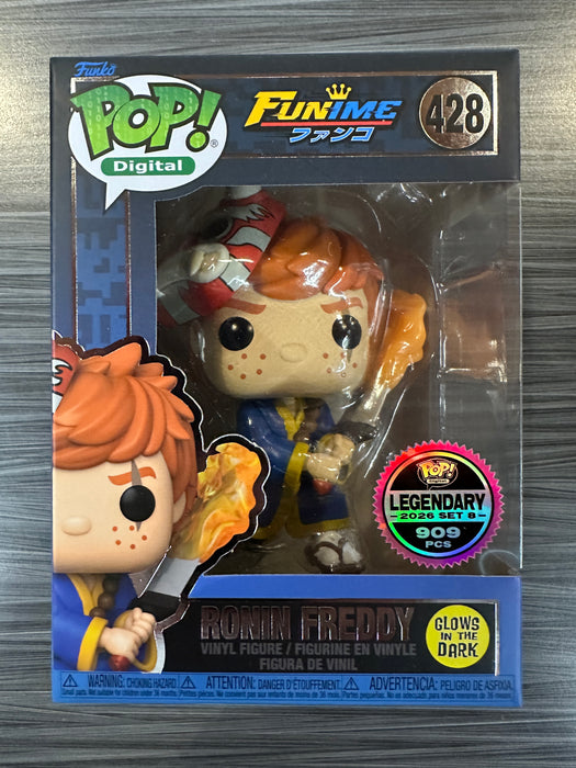 Funko POP! Digital: Funtime - Ronin Freddy (Legendary 2026 Set 8 909 PCS)(GiTD)(Damaged Box)[A] #428