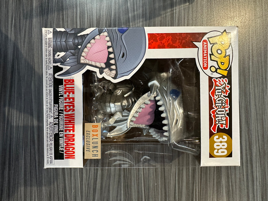 Funko POP! Animation: Yu-Gi-Oh! - Blue Eyes White Dragon (BoxLunch)(Damaged Box) #389