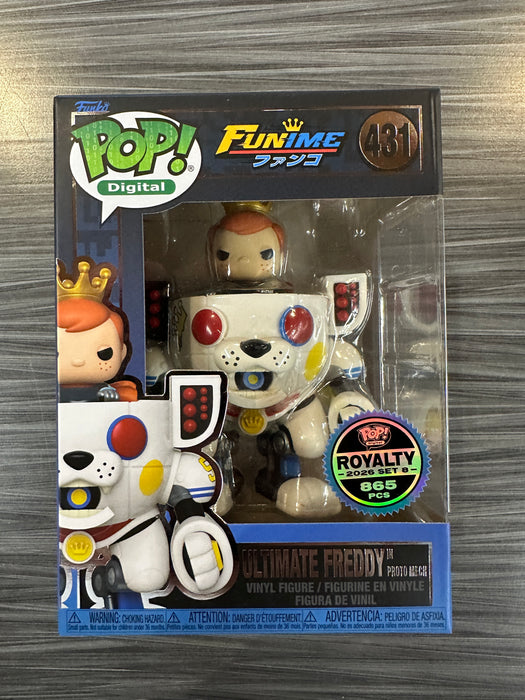 Funko POP! Digital: Funtime - Ultimate Freddy in Proto Mech (Royalty 2026 Set 8 865 PCS)(Damaged Box) #431