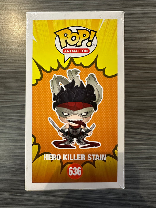 Funko POP! Animation: My Hero Academia - Hero Killer Stain (2019 Fall Convention)(WePlay Chile)(Damaged Box) #636