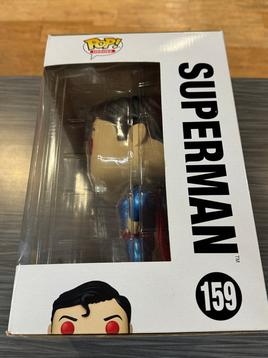 Funko POP! Heroes: DC Superman - Superman (Walmart)(CHASE)[10 Inch](Damaged Box)  #159