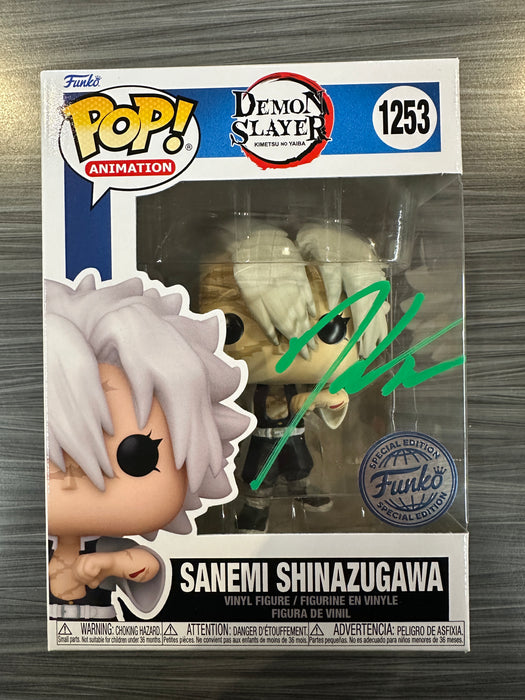 Funko POP! Animation: Demon Slayer - Sanemi Shinazugawa (Funko)(Signed/Kaiji Tang/PSA) #1253