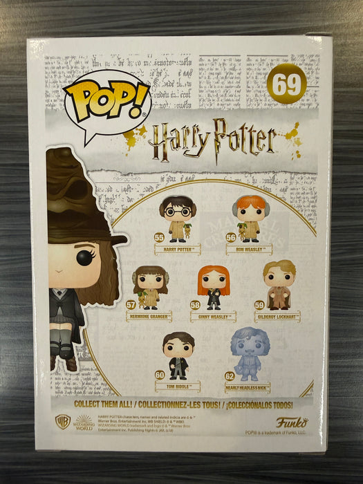 Funko POP! Harry Potter: Hermione Granger [Sorting Hat] (2018 NYCC) #69
