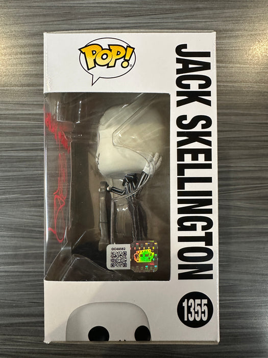 Funko POP! Disney - Jack Skllington (Signed/Chris Sarandon/OC Celebrity Marketing) #1355
