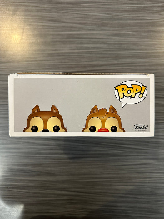 Funko POP! Disney: Chip and Dale  [2-Pack] (Flocked)(2017 SDCC)(Damaged Box)[2-Pack]
