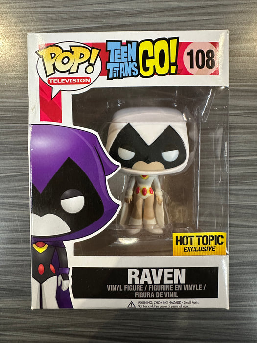 Funko POP! Television: Teen Titans GO! - Raven (Hot Topic)(Damaged Box*)#108