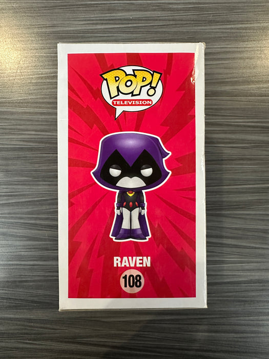 Funko POP! Television: Teen Titans GO! - Raven (Hot Topic)(Damaged Box*)#108