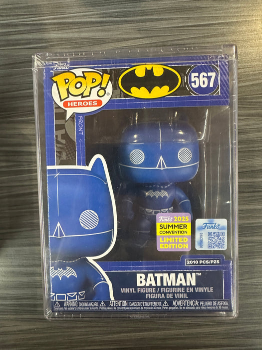 Funko POP! Heroes: Batman [Blueprint] (2025 Summer Convention/2010 PCS)(Damaged Box) #567
