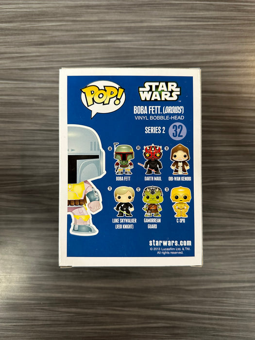 Funko POP! Star Wars: Boba Fett [Droids] (2013 SDCC)(480 PCS)(Damaged Box) #32