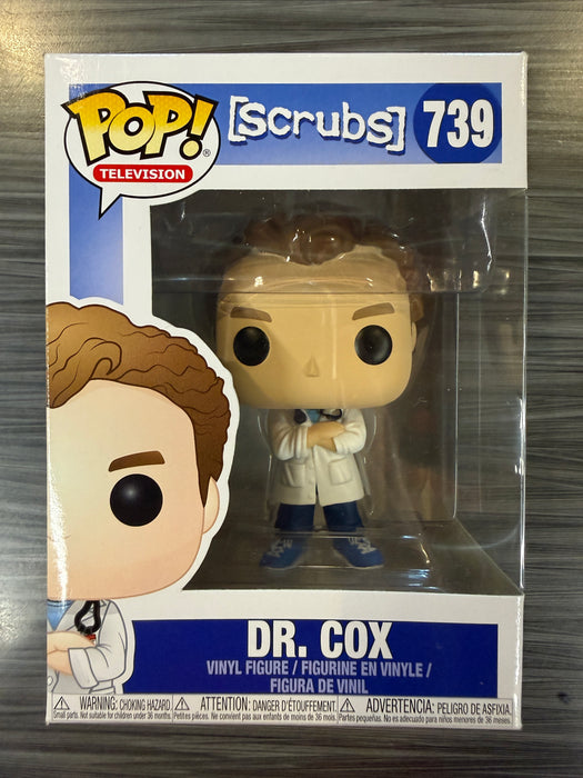 Funko POP! Television: Scrubs - Dr. Cox (Damaged Box) #739
