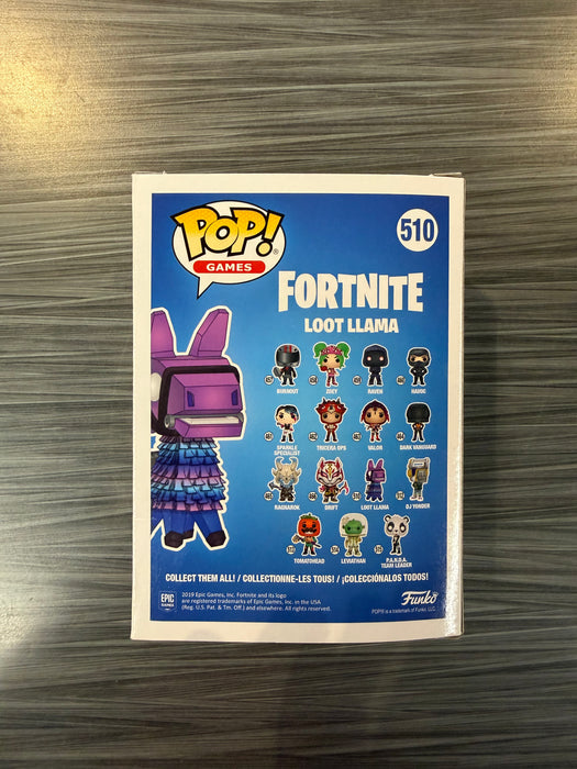 Funko POP! Games: Fortnite - Loot Llama (GiTD)(2019 SDCC)(Damaged Box*) #510