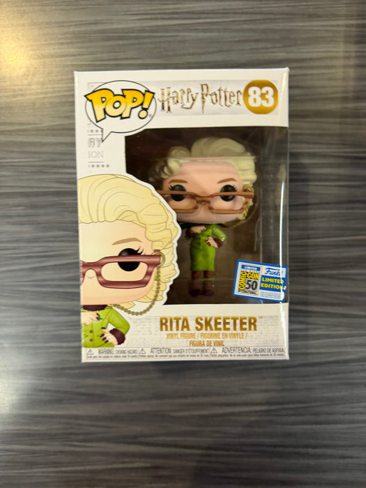 Funko POP! Harry Potter: Rita Skeeter (2019 SDCC)(Damaged Box) #83