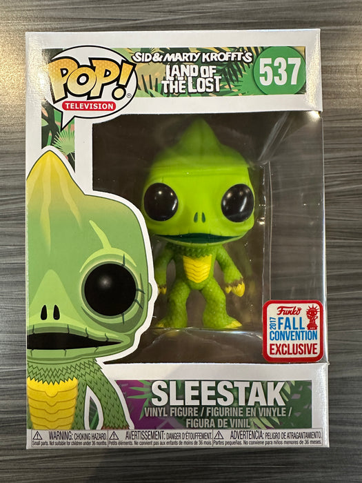 Funko POP! Television: Sid & Marty Kroffts - Land of The Lost - Sleestak (2017 Fall Convention)(Damaged Box) #537