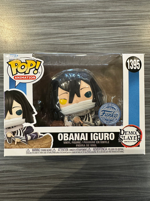 Funko POP! Animation: Demon Slayer - Obanai Iguro (New Special Edition Sticker) #1395