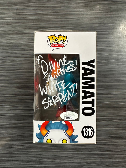 Funko POP! Animation: One Piece - Yamato (Funko)(CHASE)(Damaged Box)(Signed/Michelle Rojas/JSA) #1316