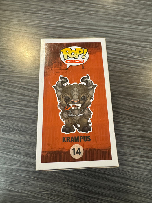 Funko POP! Holiday: Krampus (Hot Topic)(Flocked)(CHASE)(Damaged Box) #14