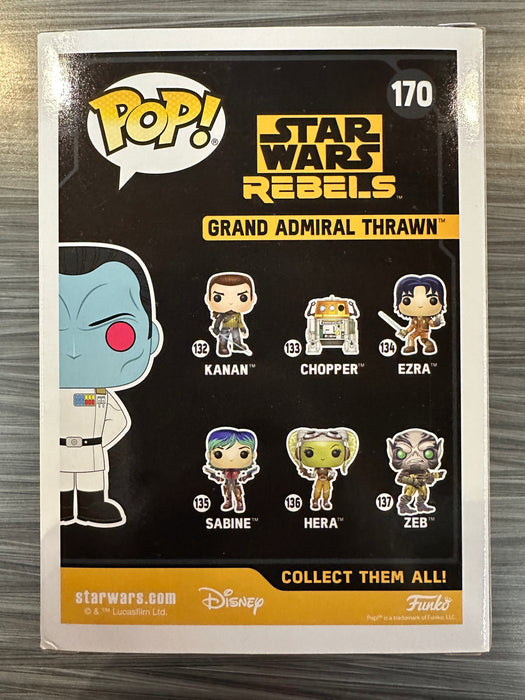 Funko POP! Star Wars Rebels: Grand Admiral Thrawn (2017 Galactic Convention)(Damaged Box) #170