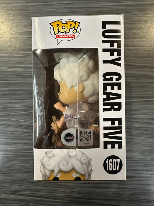 Funko POP! Animation: One Piece - Luffy Gear Five (Signed/Desiree Gonzalez/Swau)(Light Blue) #1607