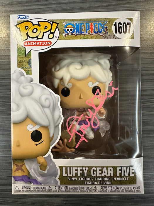 Funko POP! Animation: One Piece - Luffy Gear Five (Signed/Desiree Gonzalez/Swau)(Pink) #1607