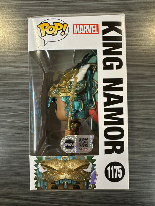 Funko POP! Marvel: Black Panther Wakanda Forever - King Namor (Signature/Tenoch Huerta/Swau)(Damaged Box) #1175
