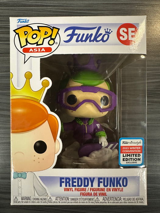 Funko POP! Asia - Freddy Funko[Snowboarding](2023 Winter Convention)(Damaged Box) #SE