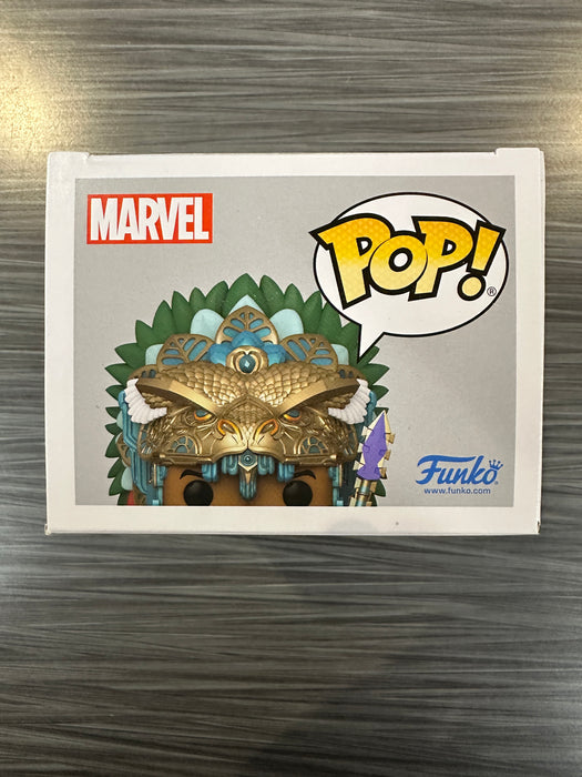 Funko POP! Marvel: Black Panther Wakanda Forever - King Namor (Signature/Tenoch Huerta/Swau)(Damaged Box) #1175