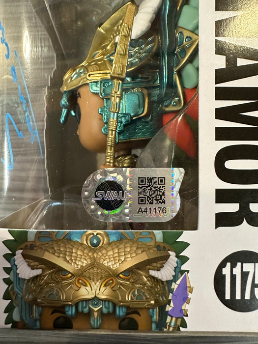 Funko POP! Marvel: Black Panther Wakanda Forever - King Namor (Signature/Tenoch Huerta/Swau)(Damaged Box) #1175