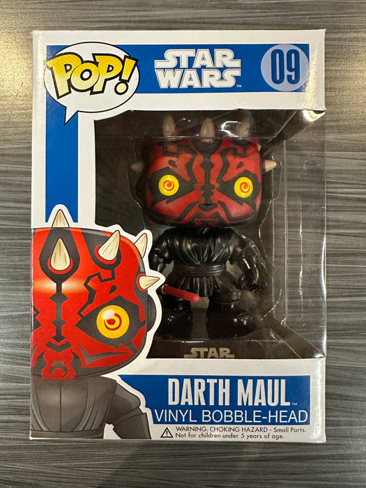 Funko POP! Star Wars: Darth Maul [Large Font](Damaged Box) #09