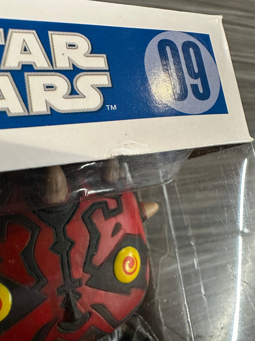 Funko POP! Star Wars: Darth Maul [Large Font](Damaged Box) #09