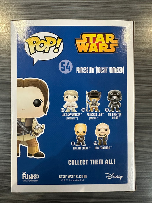 Funko POP! Star Wars: Princess Leia [Boushh Convention](2015 Summer Convention)(Damaged Box) #54