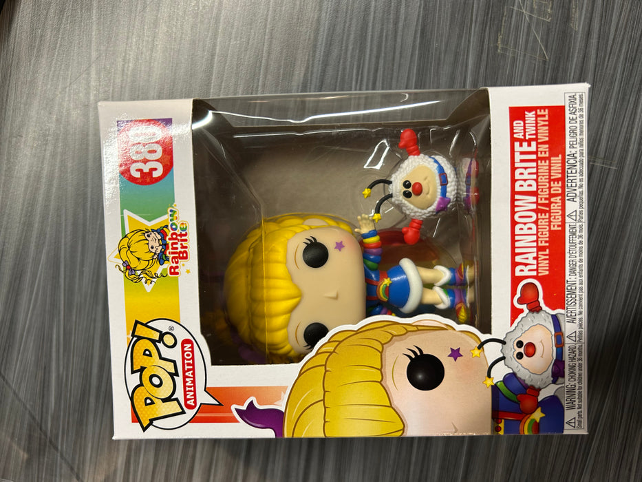 Funko POP! Animation: Rainbow Brite and Twink (Damaged Box) #380