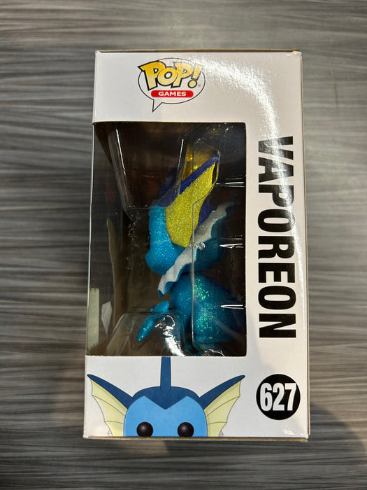 Funko POP! Games: Pokemon - Vaporeon (Diamond)(2021 Spring Convention)(Damaged Box) #627