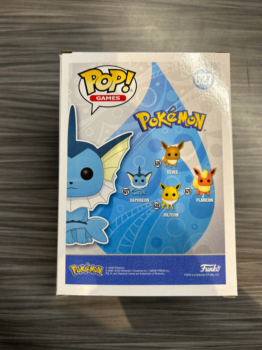 Funko POP! Games: Pokemon - Vaporeon (Diamond)(2021 Spring Convention)(Damaged Box) #627