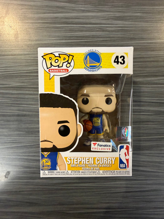 Funko POP! Basketball: Golden State Warriors - Stephen Curry (Fanatics) #43