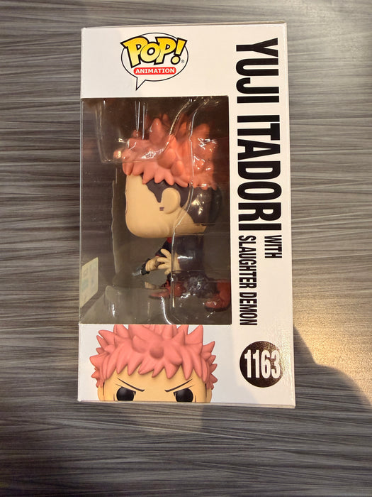 Funko POP! Animation: Jujutsu Kaisen - Yuji Itadori with Slaughter Demon (2022 SDCC)(Damaged Box) #1163