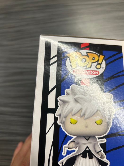 Funko POP! Animation: Bleach - White Ichigo (AAA)(Signed/Johnny Yong Bosch/JSA)(Damaged Box) #1739