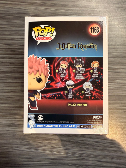 Funko POP! Animation: Jujutsu Kaisen - Yuji Itadori with Slaughter Demon (2022 SDCC)(Damaged Box) #1163