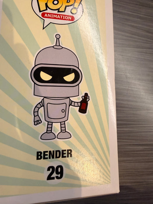 Funko POP! Animation: Futurama - Bender (Damaged Box) #29
