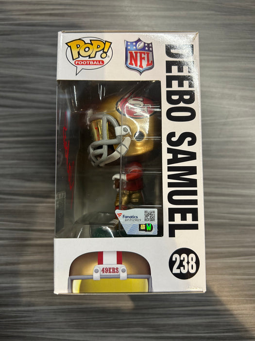 Funko POP! Football: 49ERS - Deebo Samuel (Signed/Deebo Samuel/Fanatics)(Damaged Box) #238