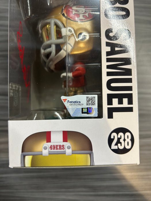 Funko POP! Football: 49ERS - Deebo Samuel (Signed/Deebo Samuel/Fanatics)(Damaged Box) #238