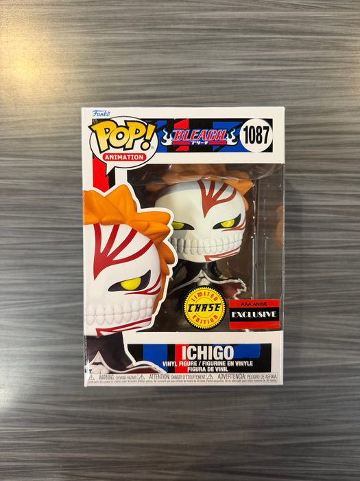 Funko POP! Bleach: Ichigo (CHASE)(AAA Exclusive)(Damaged Box) #1087