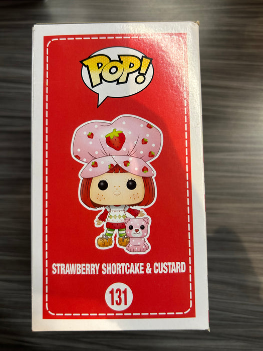 Funko POP! Strawberry Shortcake: Strawberry Shortcake & Custard (Scented)(Damaged Box*) #131