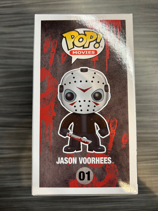 Funko POP! Movies: Friday The 13th - Jason Voorhees (Signed/Ari Lehman/JSA)(Damaged Box) #01