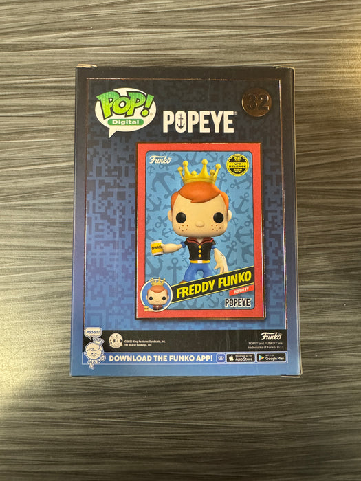 Funko POP! Digital: Popeye - Freddy Funko (NFT Release)(3198 PCS)(Damaged Box) #32