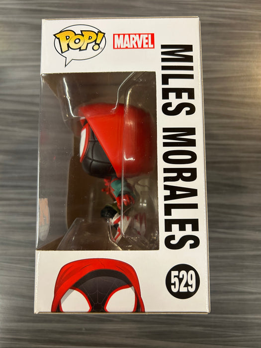 Funko POP! Spiderman Into the Spiderverse: Miles Morales (PX Preview)(Damaged Box) #529