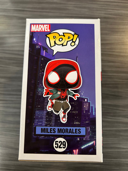 Funko POP! Spiderman Into the Spiderverse: Miles Morales (PX Preview)(Damaged Box) #529