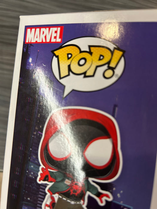 Funko POP! Spiderman Into the Spiderverse: Miles Morales (PX Preview)(Damaged Box) #529