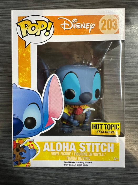 Funko POP! Disney: Aloha Stitch (Hot Topic) #203