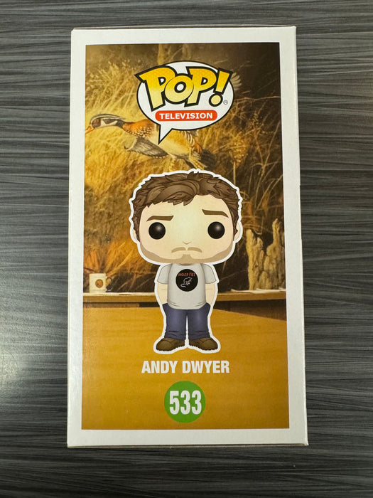 Funko POP! Television: Parks And Recreation - Andy Dwyer (Fugitive Toys/500 Pcs)(Damaged Box) #533